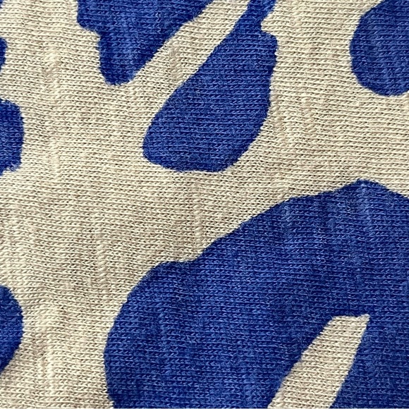 Ann Taylor LOFT Leopard Boxy Blouse Casual Capsule Preppy Modest Mature Minimal - Picture 9 of 9